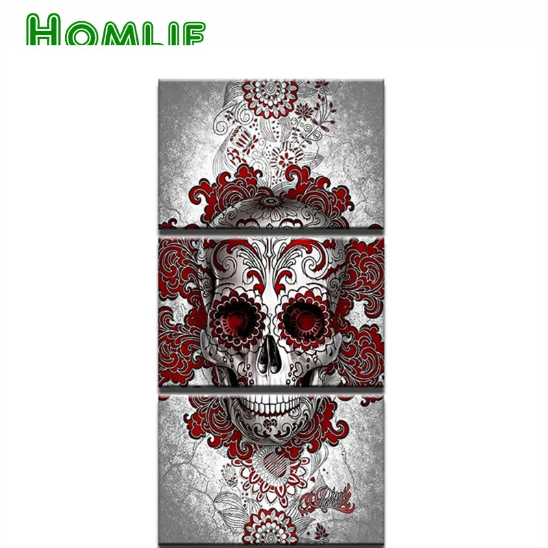 

5d DIY Diamond Painting Skull Landscape Cross Stitch Children's Room Decor round/square 3d Diamond Embroidery Rhinestone gifts