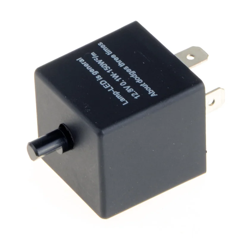 12V 3-Pins Adjustable Frequency LED Flasher Relay Motorcycle Turn Signal Indicator Motorbike Fix Blinker | Автомобили и мотоциклы