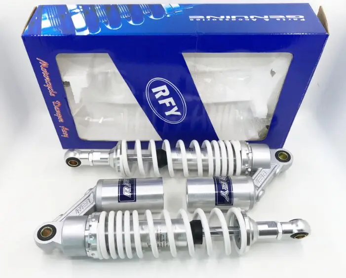 Universal 330mm motorcycle new Rear Air suspension shock absorber for honda yamaha suzuki silver and Silver + white | Автомобили и