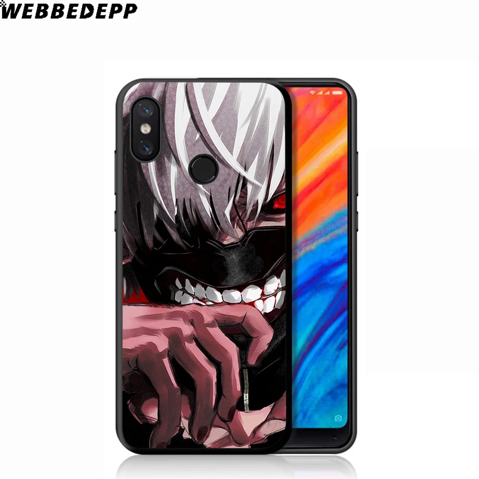 WEBBEDEPP Tokyo Ghoul мягкий чехол для Xiaomi Mi 9T 9 8 SE 6 A1 A2 A3 Lite MiA1 MiA2 MiA3 F1 MAX 3 Mi8 CC9E CC9 |