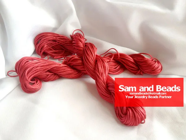 1U выбор! Качество! Нейлоновый браслет для макраме с китайским узлом 1 мм 27