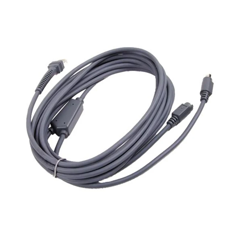 

5 м PS2 клиновидный кабель для клавиатуры для Symbol LS2208 LS4208 DS6708 сканер штрих-кодов кабель передачи данных