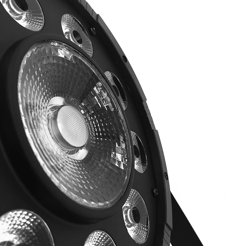 4 шт 9x10 Вт + 1x30 RGB COB 3 в 1 беспроводной пульт дистанционного управления Led Flat Par Light 7 DMX