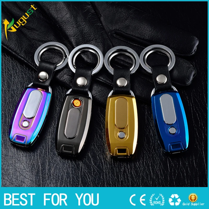 Плазменная Зажигалка для сигар заряжаемая через USB беспламенная ветрозащитная