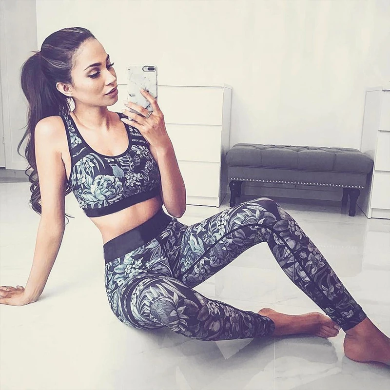 JIANWEILI Fashion Gothic fitness Leggings women Ankle-Length Legging silm workout leggings sporting pants trousers legins | Женская