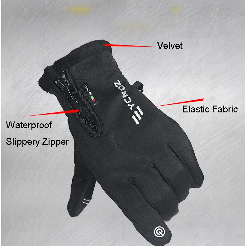 Водонепроницаемые кожаные перчатки Yesplease дышащие для езды на мотоцикле