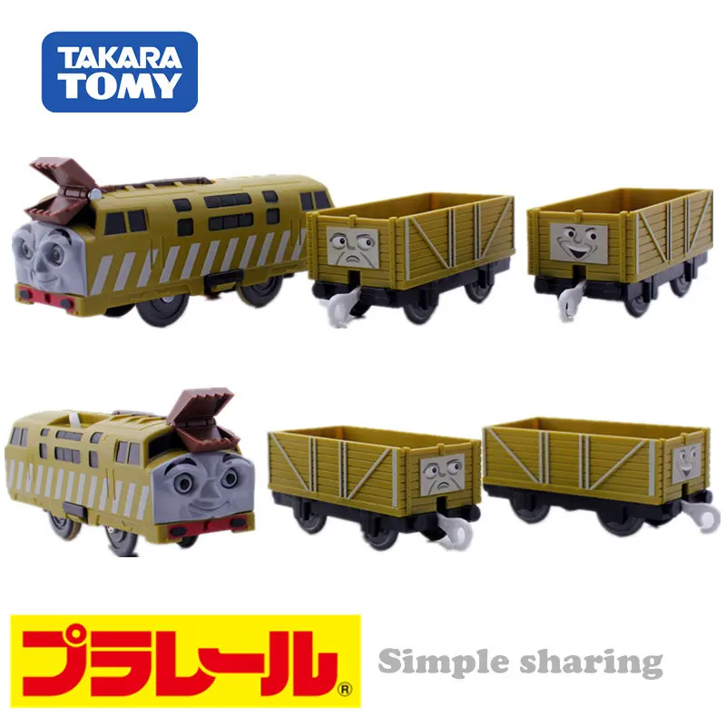 Takara TOMY Tomica TRACKMASTER TS 09 DIESEL 10 моторизованная модель поезда литые миниатюрные