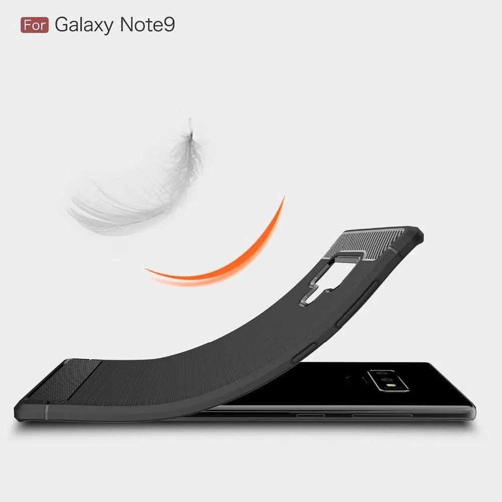Силиконовый чехол для Samsung Galaxy Note 9 Note9 защитный ТПУ ударопрочный тонкий чехлы