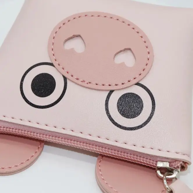 Женский кошелек для монет милый девочек Kawaii мультяшный мелочи из искусственной