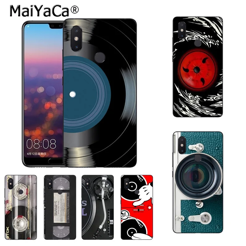 MaiYaCa мультяшный ручной Dj поворотный стол mixtape камера чехол для телефона xiaomi mi 8se 6