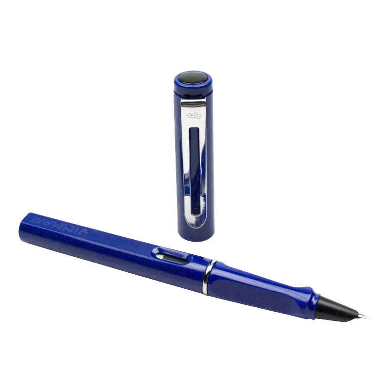 4 Jinhao 599A Высококачественная пластиковая перьевая ручка 0,38 мм дополнительный тонкий наконечник чернильные ручки для подарка офисные канцелярские принадлежности - Цвет: 4