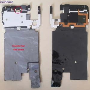 Задняя рамка для Huawei P20 P 20, корпус, чехол на материнскую плату + ресивер для наушников + антенна NFC + графитовая наклейка для радиатора