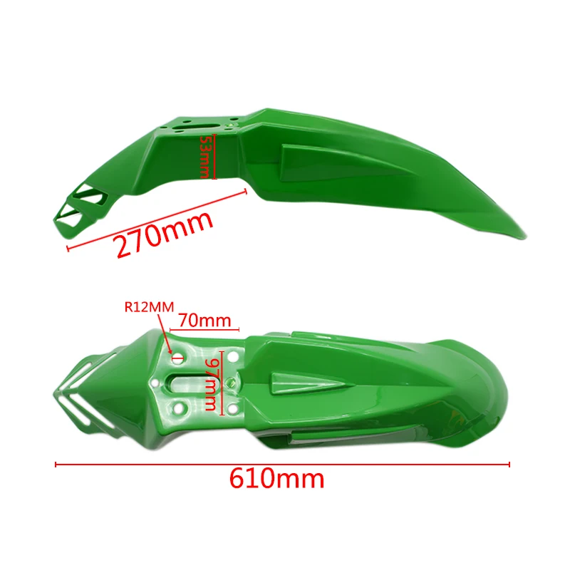 Универсальные Передние крылья для мотоцикла Nordson аксессуары мотоциклов Honda Yamaha