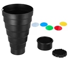 Металлический тубус для фотосъемки из алюминиевого сплава с сотовой сеткой 5 шт. Набор цветных фильтров для крепления Bowens студийная стробоскопическая вспышка