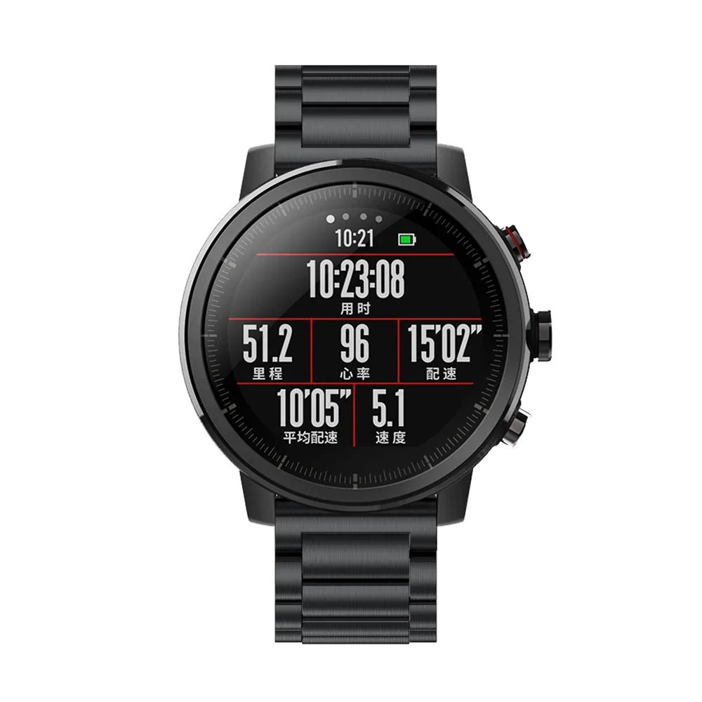 Новые оригинальные часы Huami Amazon Stratos 2 / Rhythm Браслет Смарт-браслет 22 мм браслет из