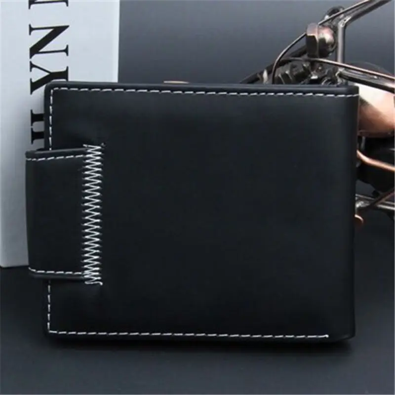 Мужской кожаный кошелек простой тонкий 2019|male purse|wallet minimalistbrand wallet |