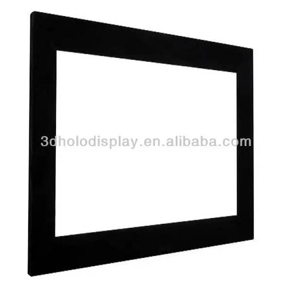 84 дюймовый экран проектора с фиксированной рамкой/экран кинотеатра дюйма