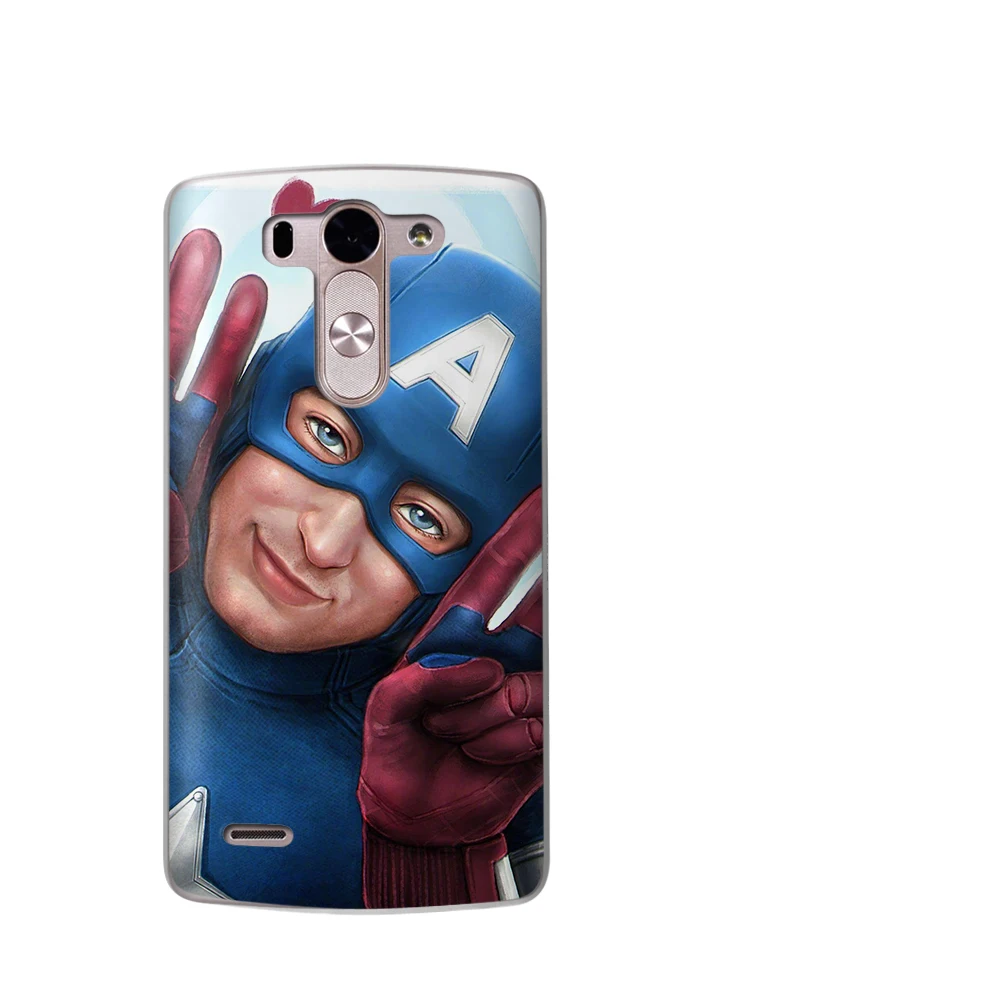 Чехол для телефона LG G6 G4 G5 Q8 Q6 K8 K7 K10 2017 X Power 2 3 V30 Coque Etui роскошный Марвел Мстители