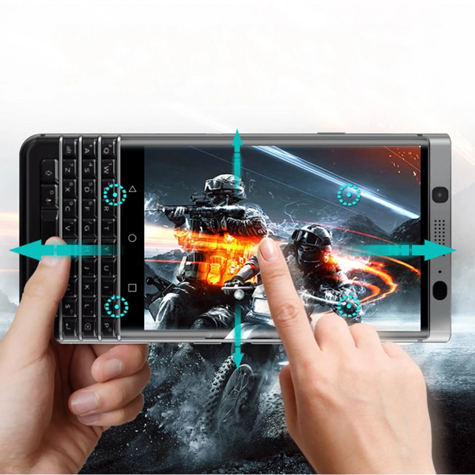 9H 3D изогнутый край Полное покрытие для BlackBerry Keyone Dtek70 Key1 Закаленное стекло