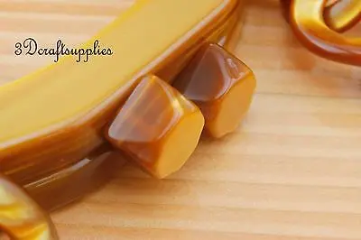Рамка для кошелька 5 3/4 дюйма x 3 полукруглая с ручкой из акриловой смолы Y51|purse