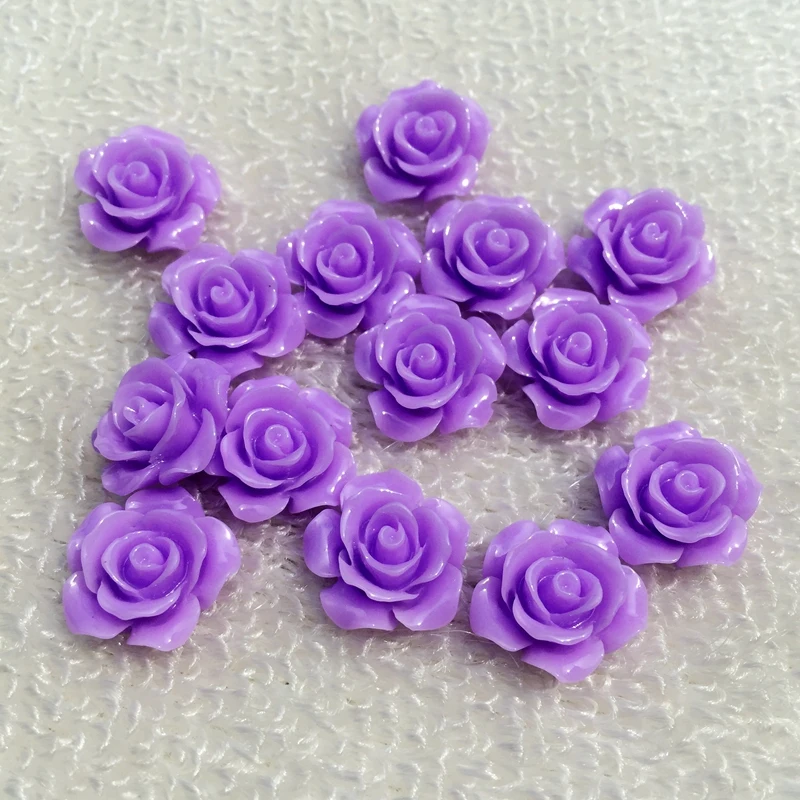DIY 30 шт. 15 мм Flowe стразы аппликация с камнями и кристаллы Flatback для свадебного