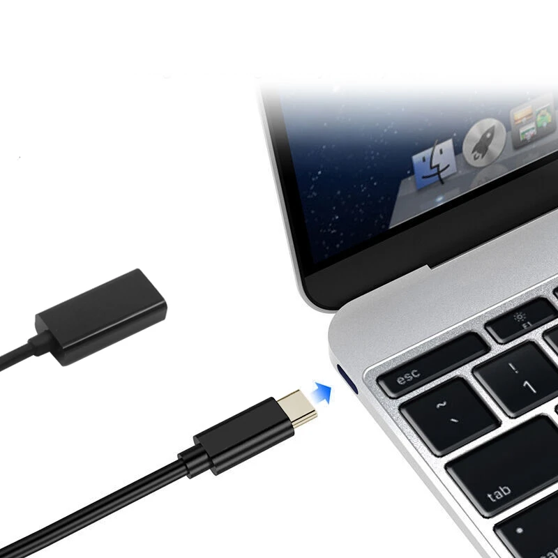 Кабель типа C к HDMI HD USB 3,1 к HDMI компьютерному телефону подключение HDTV проекция