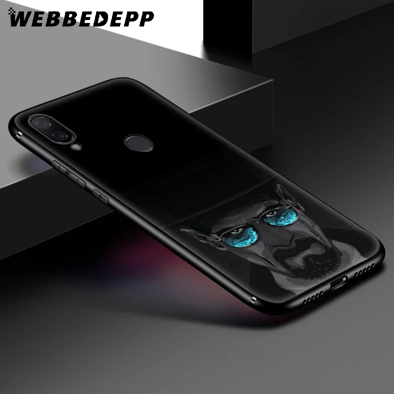 WEBBEDEPP Heisenberg Breaking Bad мягкий чехол для Xiaomi Redmi K20 7A 4A 4X 5 5A 6 6A S2 Note 8 4 7 Pro Plus Prime |