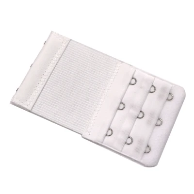 White 3 buckle Skritts, 5 шт., женские удлинители для бюстгальтера, 3 крючка, 1, 2, 3, 4, 5 крючков, ремни для бюстгальтера, инструмент для шитья, женские Удлинители для бюстгальтера, аксессуары - Цвет: White 3 buckle