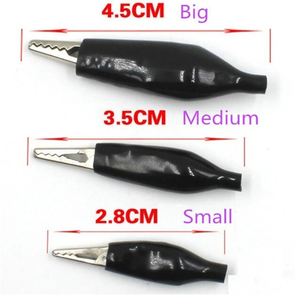 10Pcs/lot 50CM Electronics Connecting Wire Double-ended Test Alligator Crocodile Clip Jumper Cable Probe Lead Wires high quality |