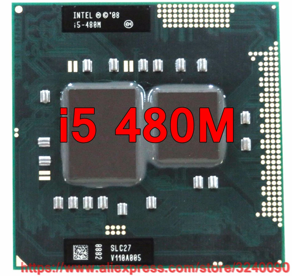 

Оригинальный lntel Core i5 480M 2,66 ГГц i5-480M двухъядерный процессор PGA988 мобильный процессор для ноутбука Бесплатная доставка