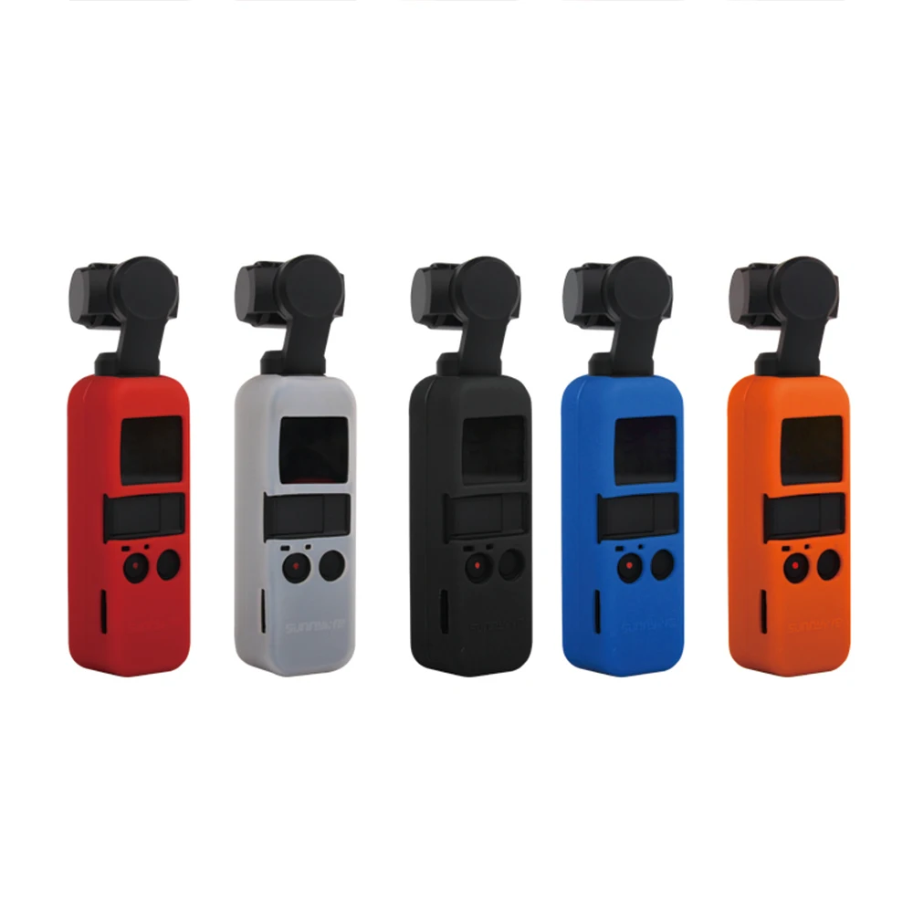 Силиконовый чехол с ремешком мягкий силикон гель для DJI OSMO Карманный