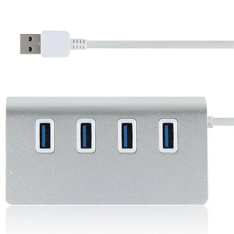 4-Порты и разъёмы USB 2,0 Multi HUB разветвитель Алюминий адаптер высокое Скорость для шт в наборе, TF