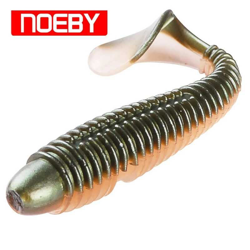 Рыболовная приманка NOEBY 2 упаклот ./. 7/9. 5/12 см мягкая одинарная Т образная