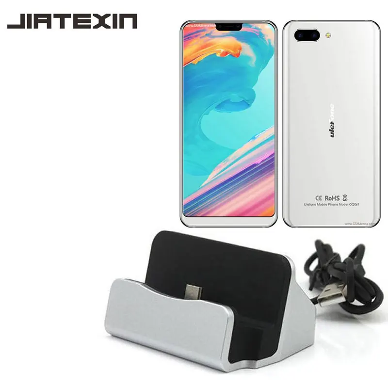 JIATEXIN для Ulefone T2 Pro Настольный кабель синхронизации данных Type-C USB док-станция