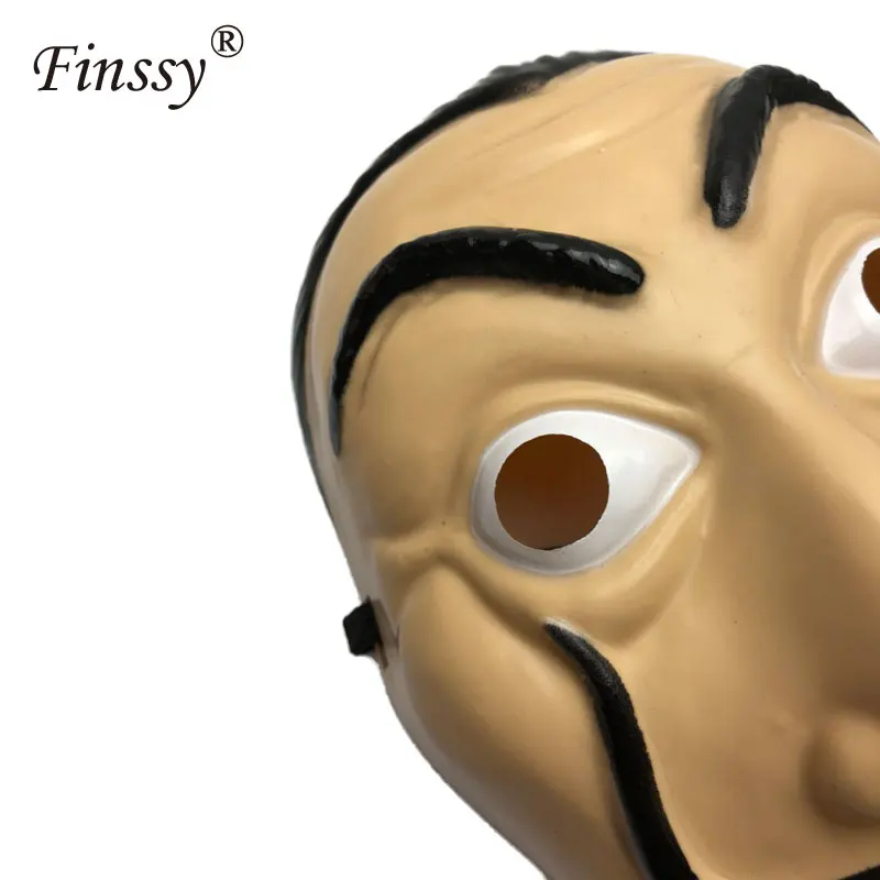 Money Heist The House Of paper La Casa De Papel маска для мужчин и женщин Salvador Dali маска для Хеллоуина, карнавала, Рождества dali