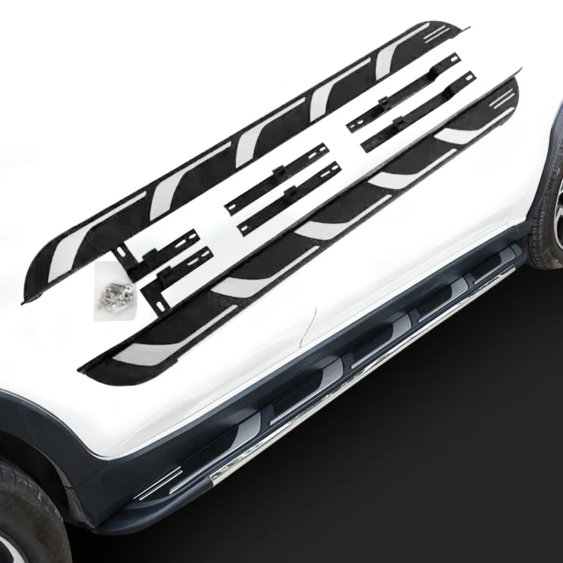 

Aluminum Running Board Side Step Nerf Bar Fit for Subaru All new XV Crosstrek 2018 2019 2020