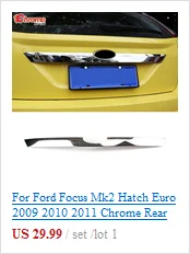 Для Ford Focus Mk2 евро 2005 2006 2007 2008 2009 2010 2011 чехол для солнцезащитных очков держатель для очков коробка для хранения защита автомобильные аксессуары