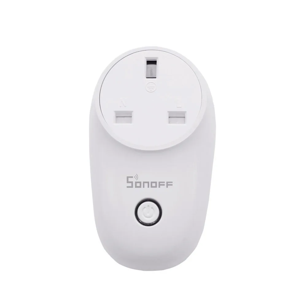 Sonoff S26 Базовая Розетка Wifi беспроводной Умный домашний переключатель настенная