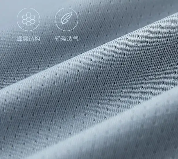 Мужская дышащая и быстросохнущая облегающая футболка Xiaomi mijia, спортивная одежда для фитнеса, летняя, с коротким рукавом, смарт