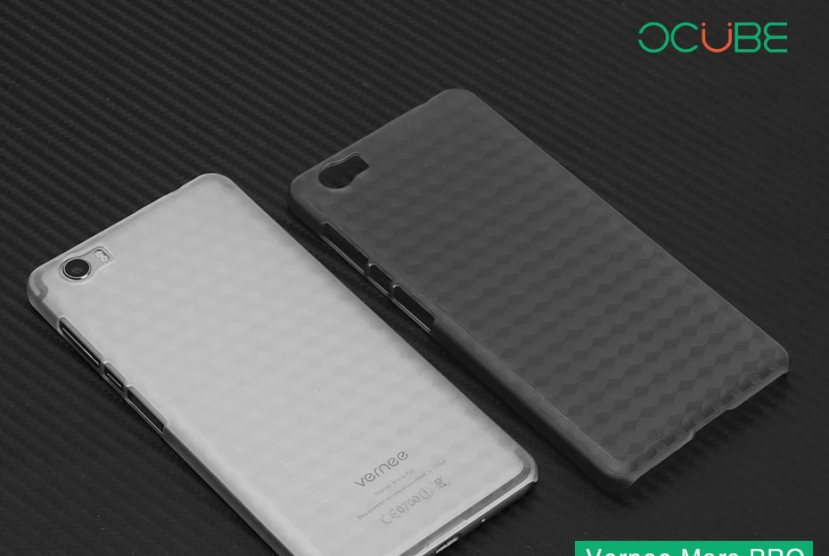 Ocube Vernee Mars Pro задняя крышка чехол прозрачный защитный плотная твердая обложка чехол для 5,5 дюймов Vernee Mars Pro смарт-чехол для мобильного телефона