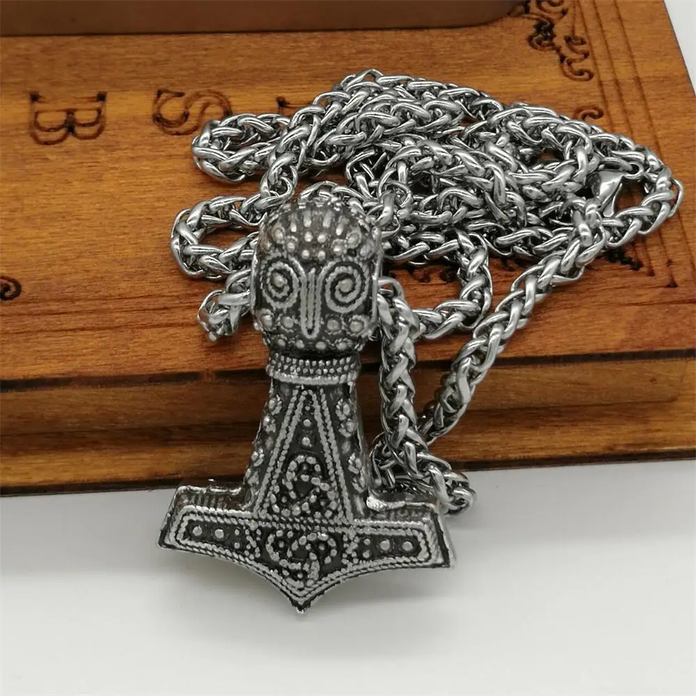 Селтикс Узелок Thor's hammer Norse языческая подвеска Винтажный стиль гламурные