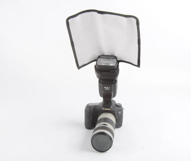 Flash Diffuser Universal Foldable Reflector Snoot Softbox for Canon Nikon Sony Yongnuo Pentax | Электроника