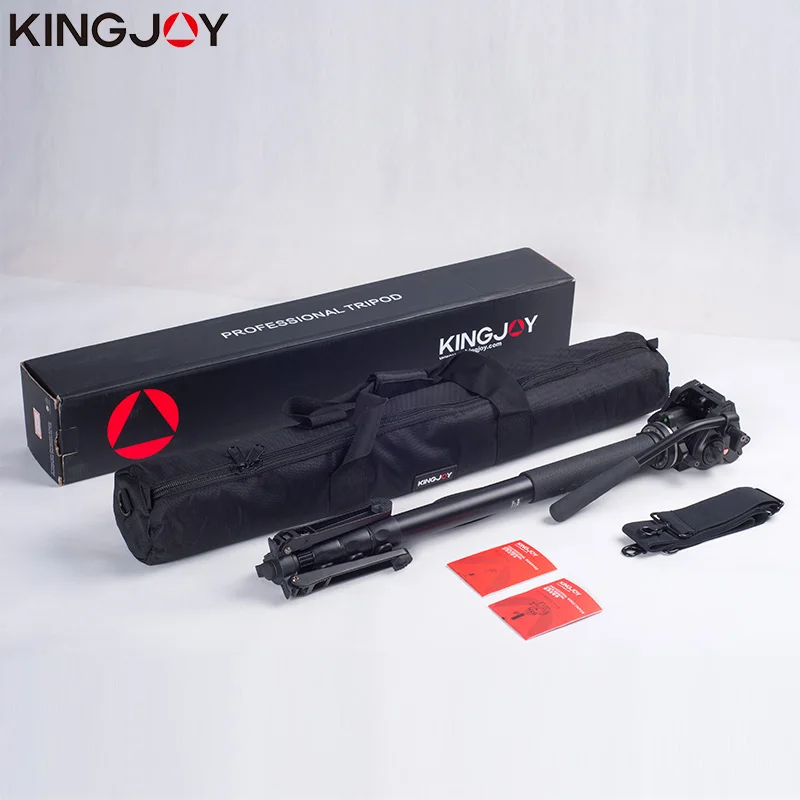 KINGJOY официальный MP4008F + KH-6750 алюминиевый флип монопод Комплект для всех моделей
