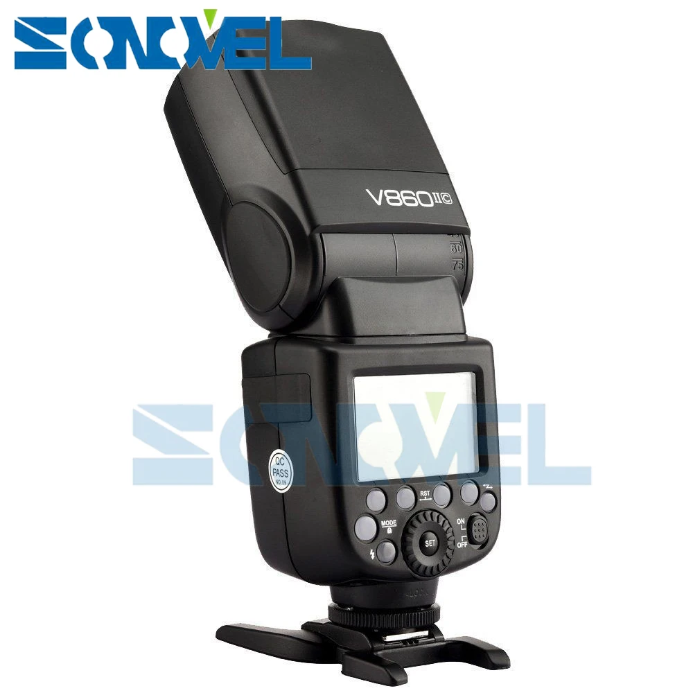 Фотовспышка Godox Ving V860II C HSS 1/8000 литий ионная батарея для Canon 850D 800D 760D 7D 5Ds 5D4 6D2 5D3 7D2 + 10