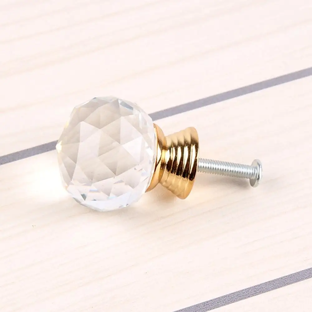 Adeeing хрустальный шар цинковые ручки сплав золотая ручка для шкафа ящика кухонной