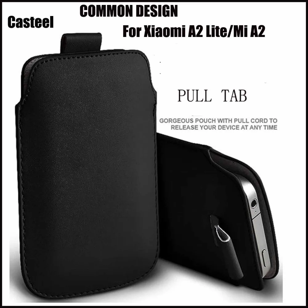 Чехол из искусственной кожи Casteel для Xiaomi A2 Lite A2LITE Mi A2|Сумки телефона| |