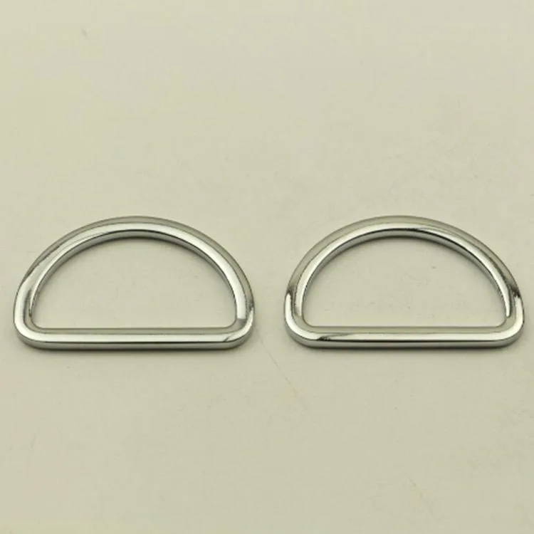 5Pcs 38mm Bag Strap Metal Buckle D Ring Belt Buckles Clasp Leather Craft Garment Clothes Handbag Webbing Hook DIY Parts | Дом и сад