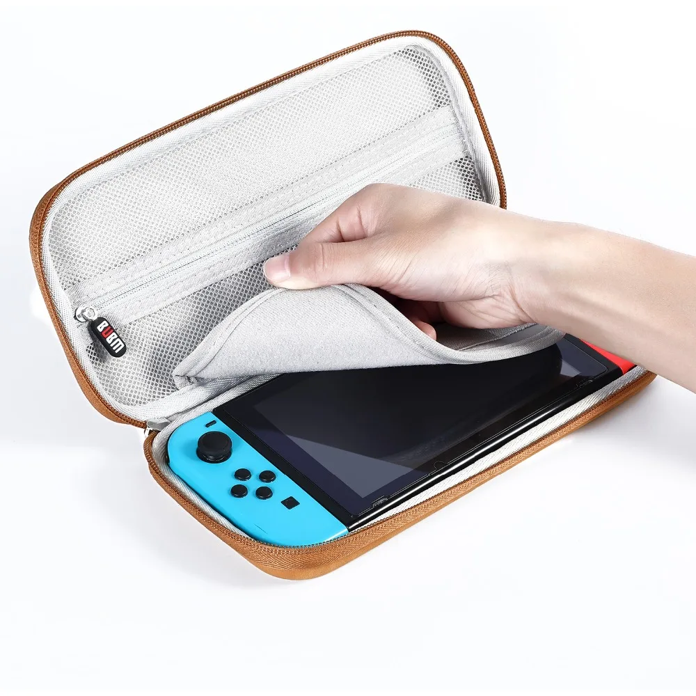BUBM портативный nintendo Switch защитные сумки для хранения игры держатели для картриджей Совместимость с nintendo Switch с подставкой