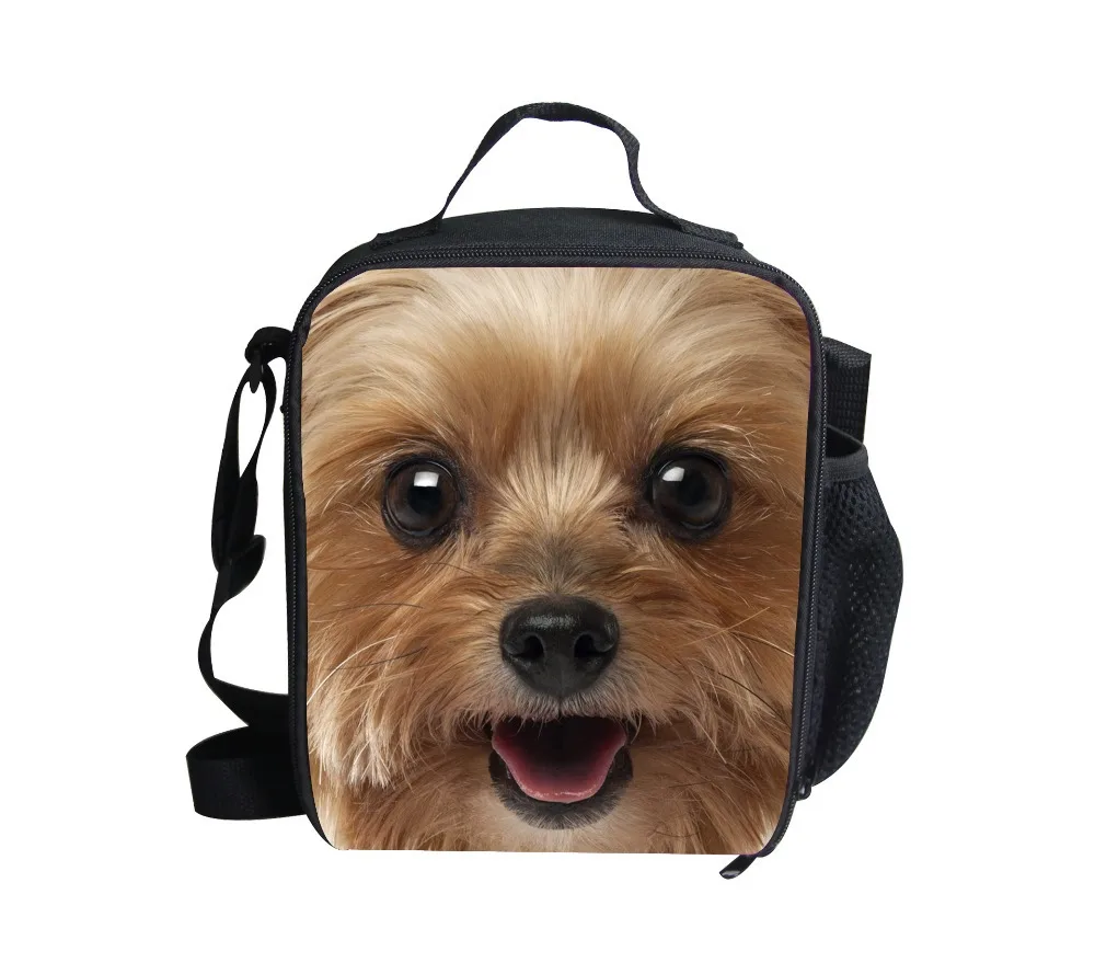 FORUDESIGNS/Новая мода животные 3D кошка сумки для ланча мальчиков еда термо сумка