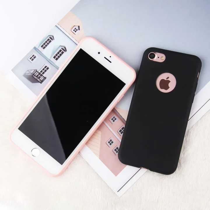 DS-LOVEHUI Мягкий чехол из ТПУ для iPhone 8 защитный на 360 градусов ярких цветов